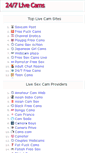 Mobile Screenshot of 247livecams.com