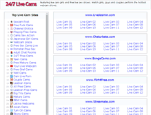 Tablet Screenshot of 247livecams.com